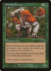 Simian Grunts [Urza's Legacy] | Arkham Games and Comics