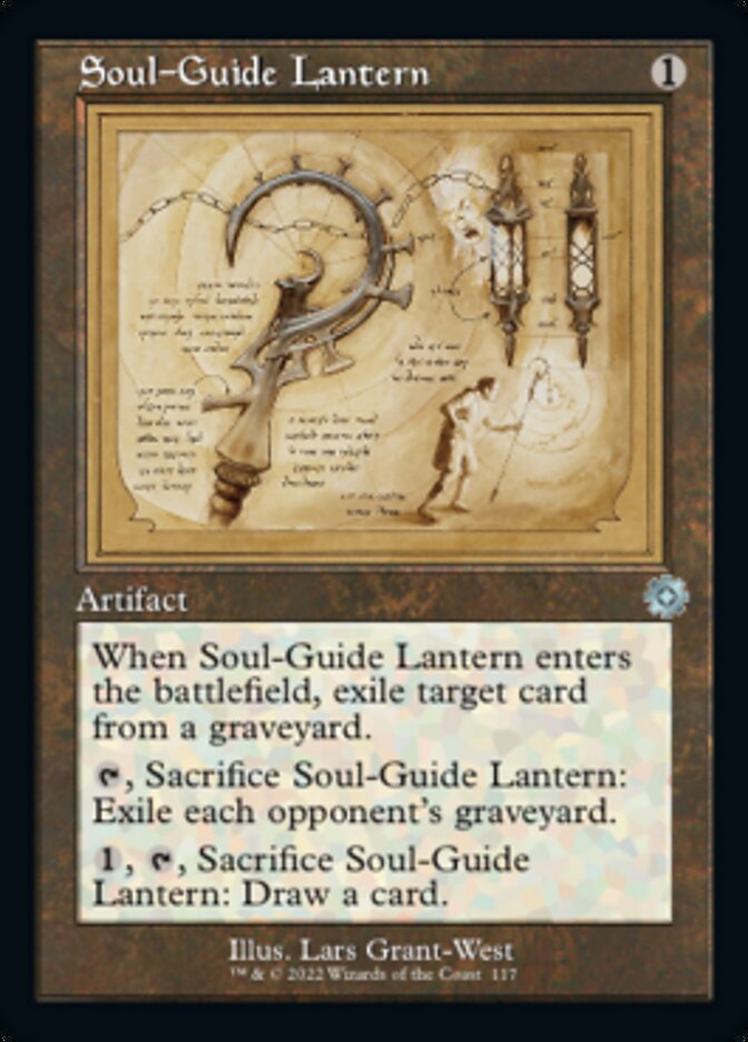 Soul-Guide Lantern (Retro Schematic) [The Brothers' War Retro Artifacts] | Arkham Games and Comics