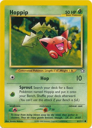 Hoppip (61/111) [Neo Genesis Unlimited] | Arkham Games and Comics