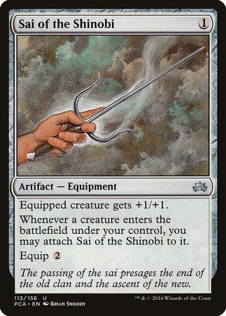 Sai of the Shinobi [Planechase Anthology] | Arkham Games and Comics