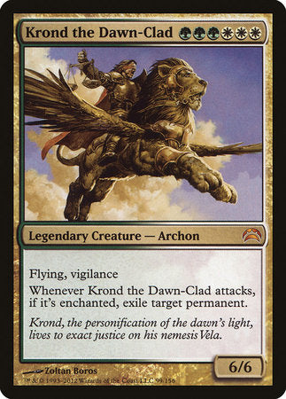 Krond the Dawn-Clad [Planechase 2012] | Arkham Games and Comics