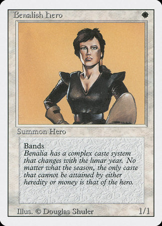 Benalish Hero [Revised Edition] | Arkham Games and Comics