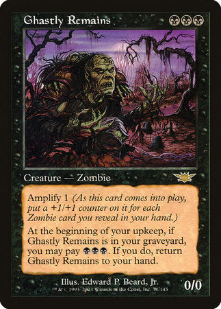 Ghastly Remains [Legions] | Arkham Games and Comics