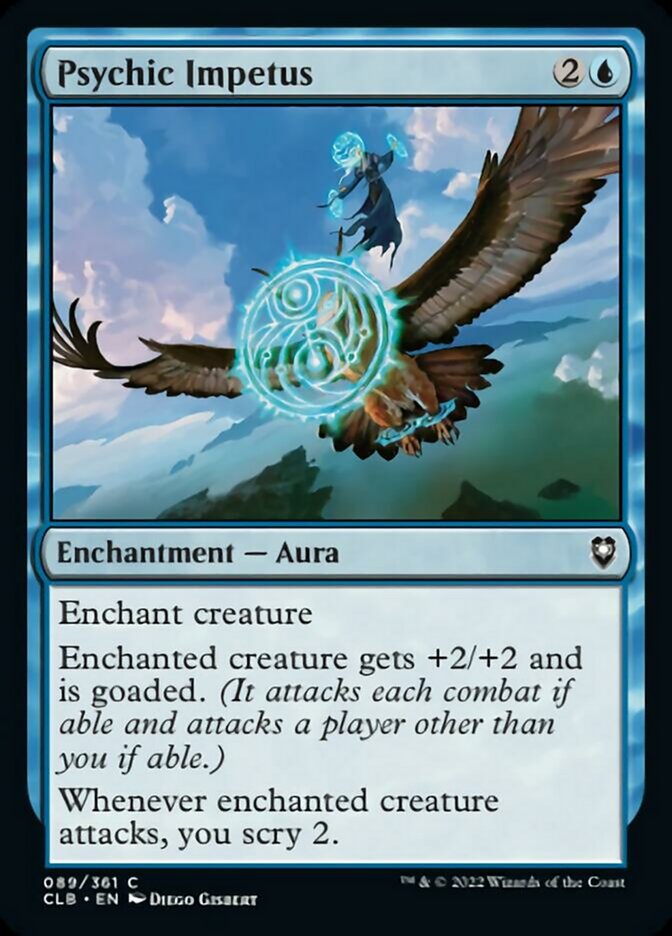 Psychic Impetus [Commander Legends: Battle for Baldur's Gate] | Arkham Games and Comics