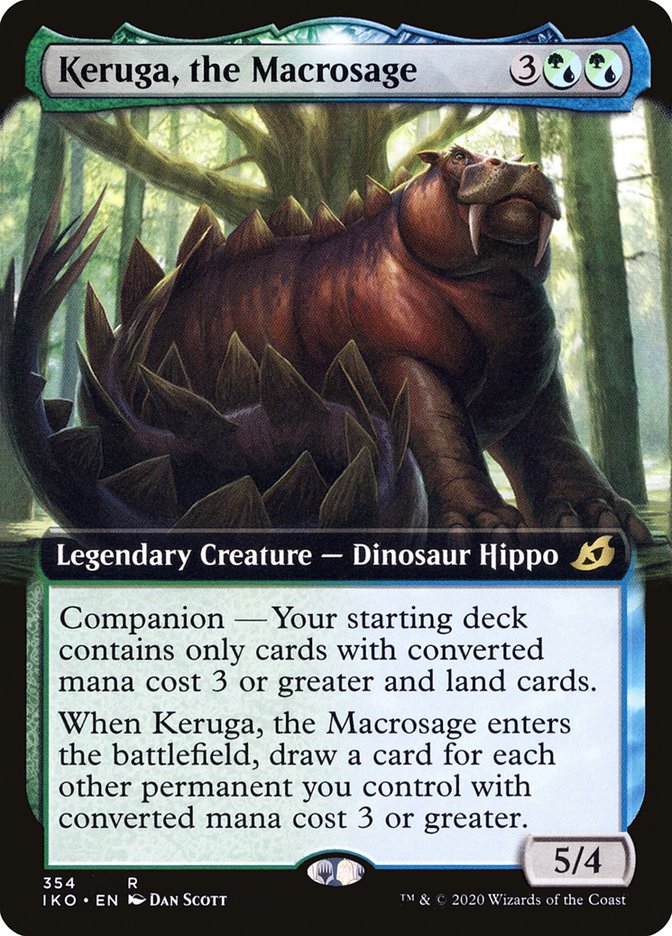 Keruga, the Macrosage (Extended Art) [Ikoria: Lair of Behemoths] | Arkham Games and Comics