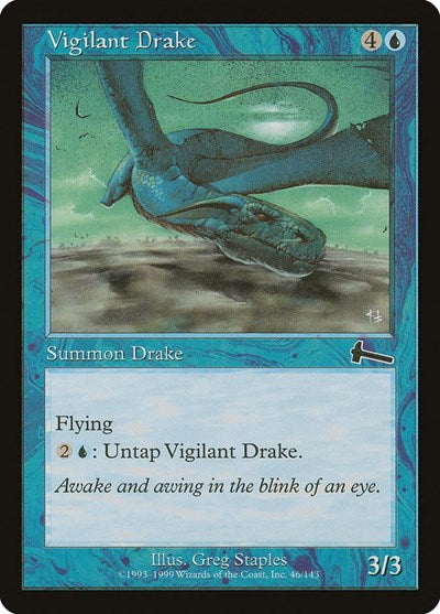 Vigilant Drake [Urza's Legacy] | Arkham Games and Comics