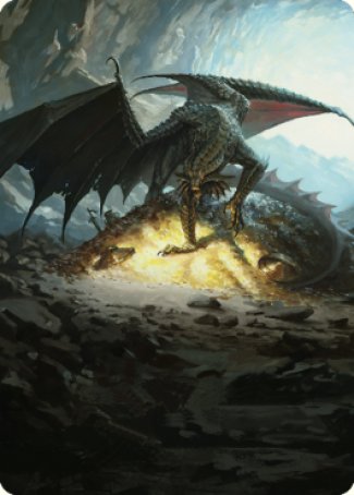 Ancient Copper Dragon Art Card (04) [Commander Legends: Battle for Baldur's Gate Art Series] | Arkham Games and Comics