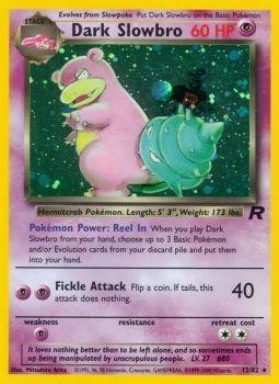 Dark Slowbro (12/82) [Team Rocket Unlimited] | Arkham Games and Comics