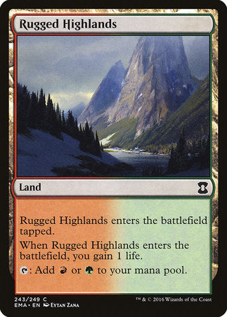 Rugged Highlands [Eternal Masters] | Arkham Games and Comics