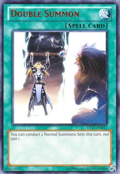 Double Summon (Blue) [DL17-EN017] Rare | Arkham Games and Comics