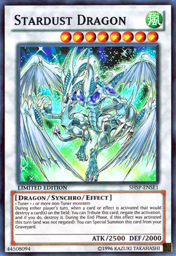 Stardust Dragon [SHSP-ENSE1] Super Rare | Arkham Games and Comics