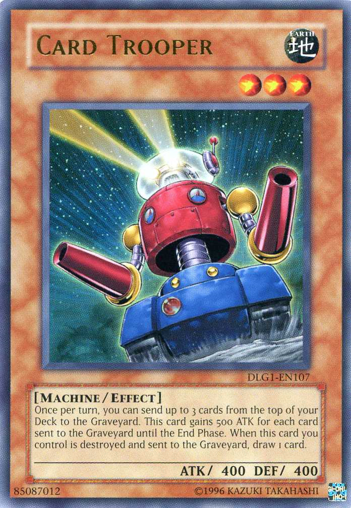 Card Trooper [DLG1-EN107] Ultra Rare | Arkham Games and Comics