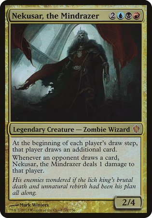 Nekusar, the Mindrazer (Commander 2013) [Commander 2013 Oversized] | Arkham Games and Comics