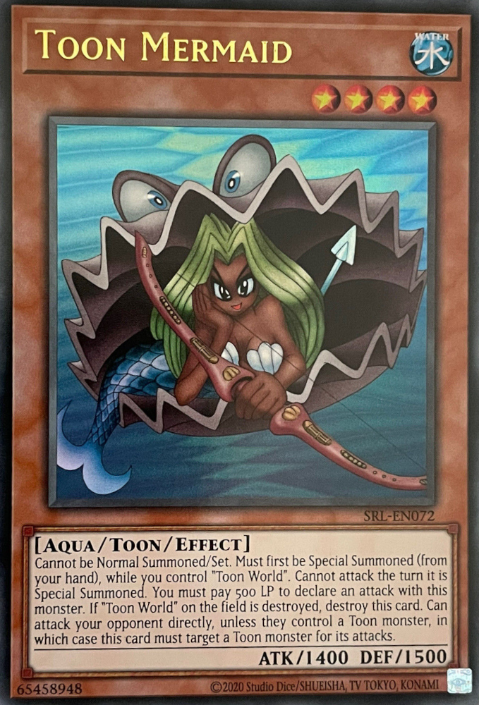 Toon Mermaid (25th Anniversary) [SRL-EN072] Ultra Rare | Arkham Games and Comics