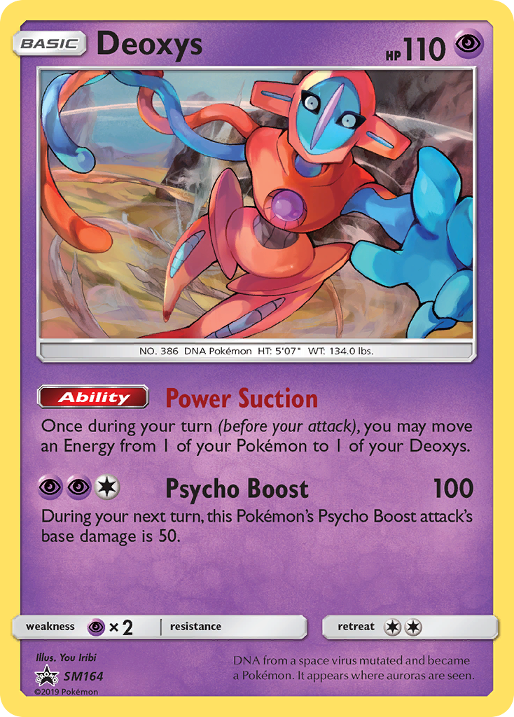 Deoxys (SM164) [Sun & Moon: Black Star Promos] | Arkham Games and Comics