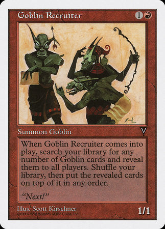 Goblin Recruiter [Anthologies] | Arkham Games and Comics