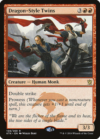 Dragon-Style Twins [Khans of Tarkir] | Arkham Games and Comics