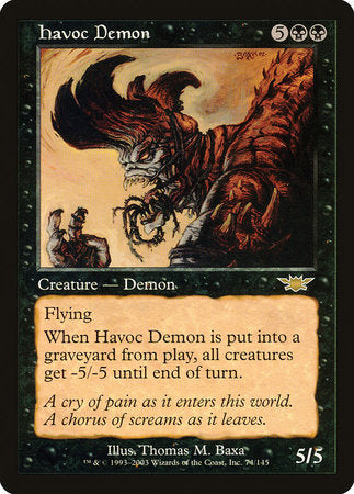 Havoc Demon [Legions] | Arkham Games and Comics