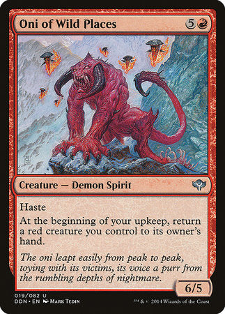 Oni of Wild Places [Duel Decks: Speed vs. Cunning] | Arkham Games and Comics