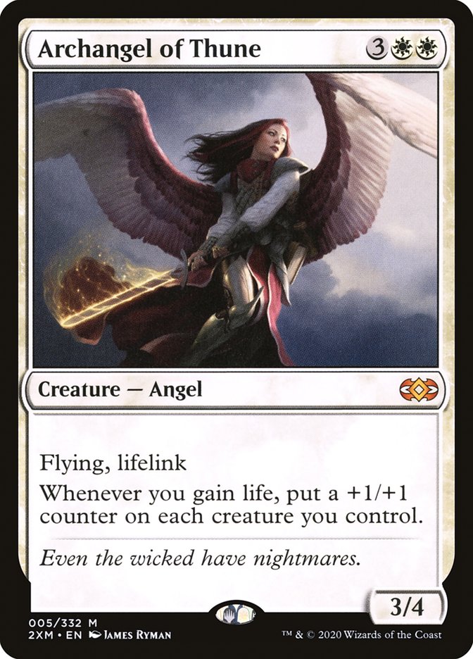 Archangel of Thune [Double Masters] | Arkham Games and Comics