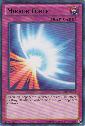 Mirror Force (Green) [DL15-EN018] Rare | Arkham Games and Comics
