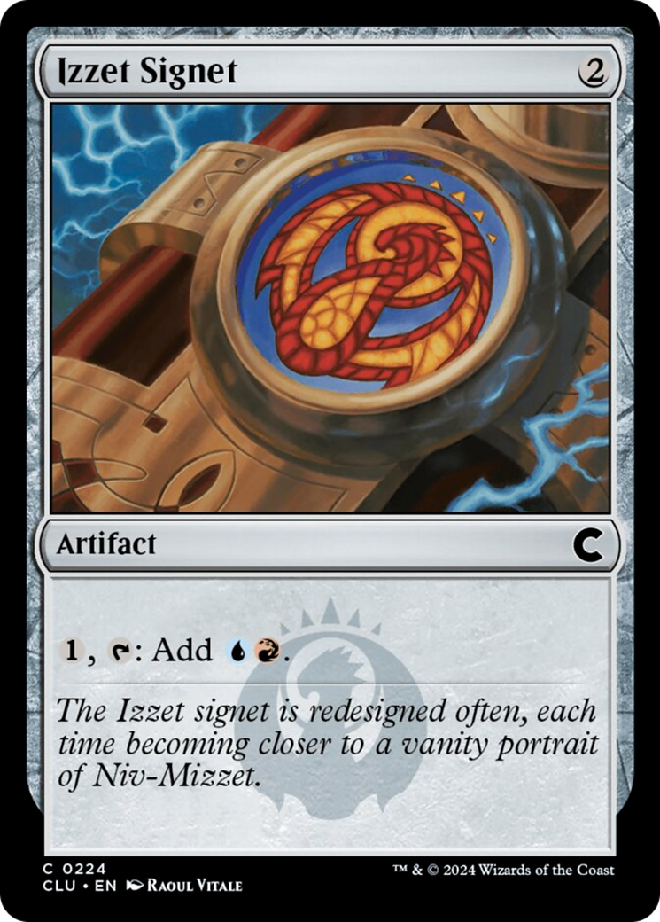 Izzet Signet [Ravnica: Clue Edition] | Arkham Games and Comics