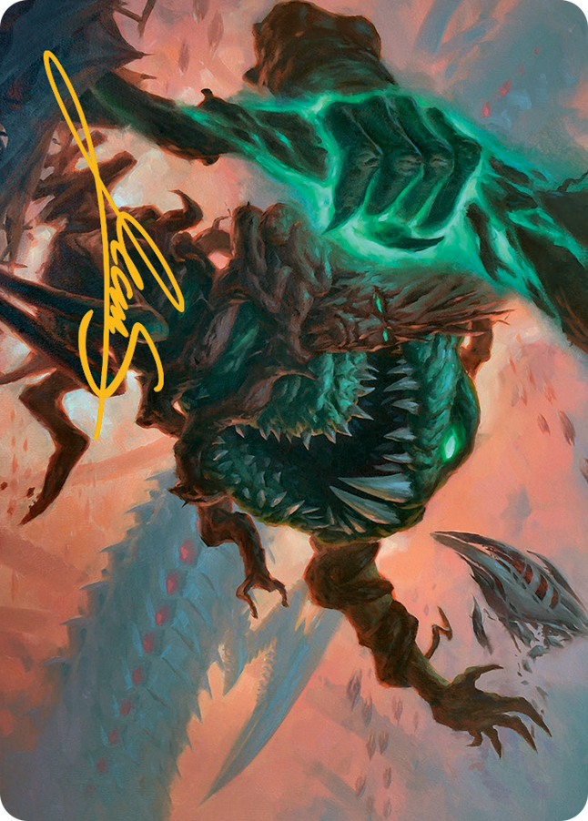 Yargle and Multani Art Card (Gold-Stamped Signature) [March of the Machine Art Series] | Arkham Games and Comics