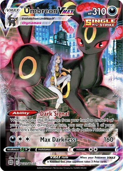 Umbreon VMAX (TG23/TG30) [Sword & Shield: Brilliant Stars] | Arkham Games and Comics