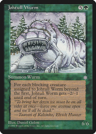 Johtull Wurm [Ice Age] | Arkham Games and Comics