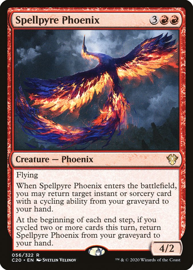 Spellpyre Phoenix [Commander 2020] | Arkham Games and Comics