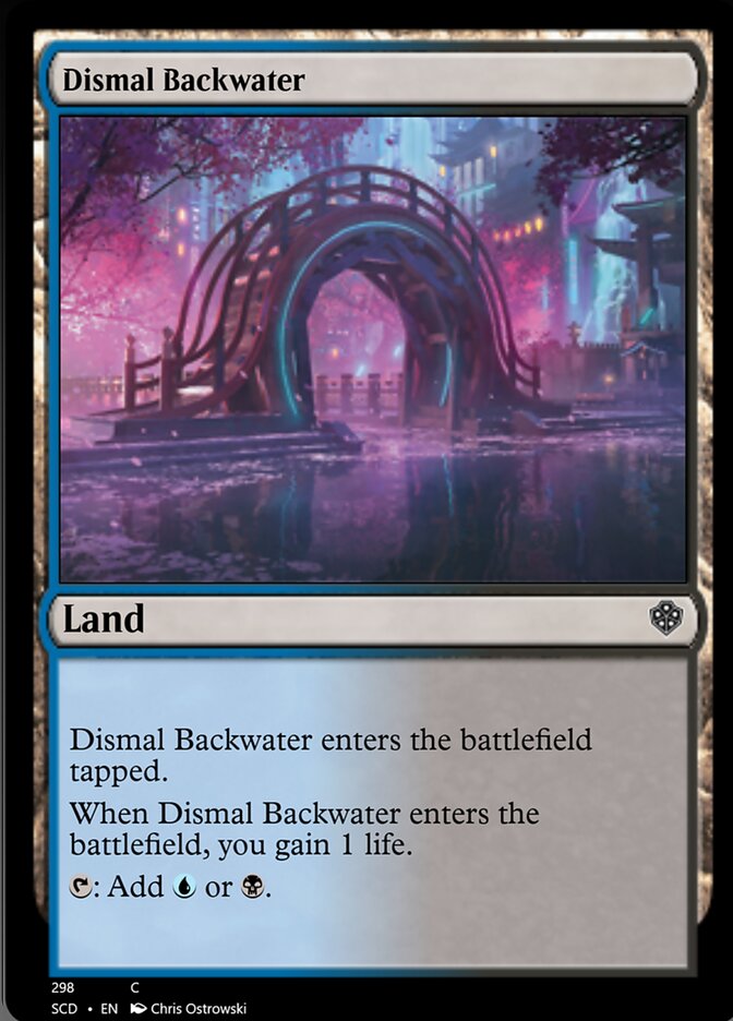 Dismal Backwater [Starter Commander Decks] | Arkham Games and Comics