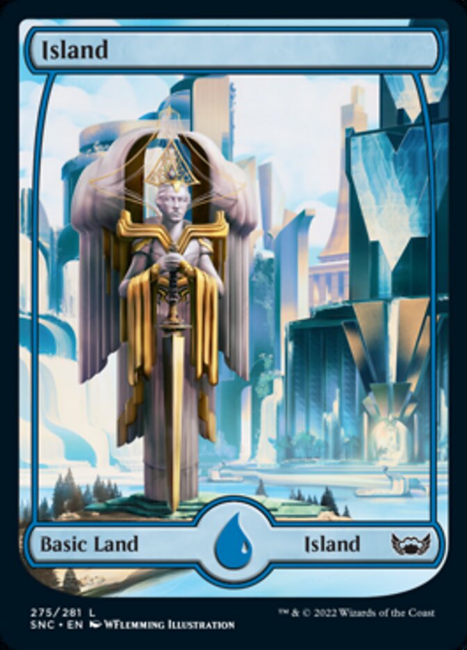 Island (275) [Streets of New Capenna] | Arkham Games and Comics