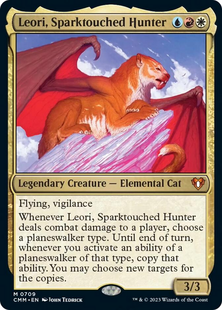 Leori, Sparktouched Hunter [Commander Masters] | Arkham Games and Comics