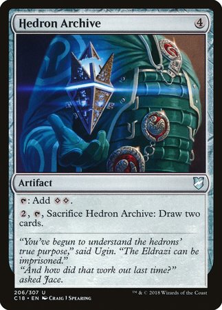 Hedron Archive [Commander 2018] | Arkham Games and Comics