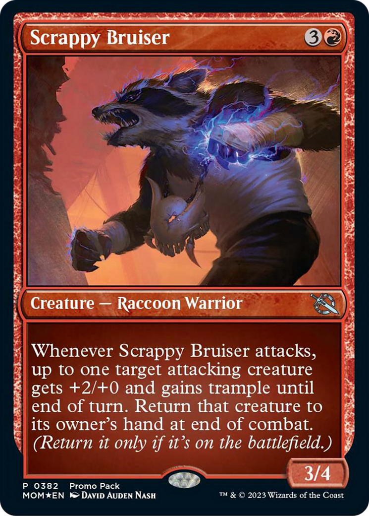 Scrappy Bruiser (Promo Pack) [March of the Machine Promos] | Arkham Games and Comics