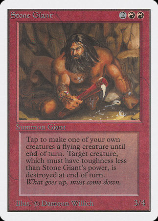 Stone Giant [Unlimited Edition] | Arkham Games and Comics
