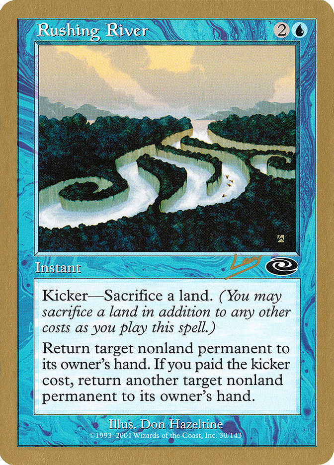 Rushing River (Raphael Levy) [World Championship Decks 2002] | Arkham Games and Comics