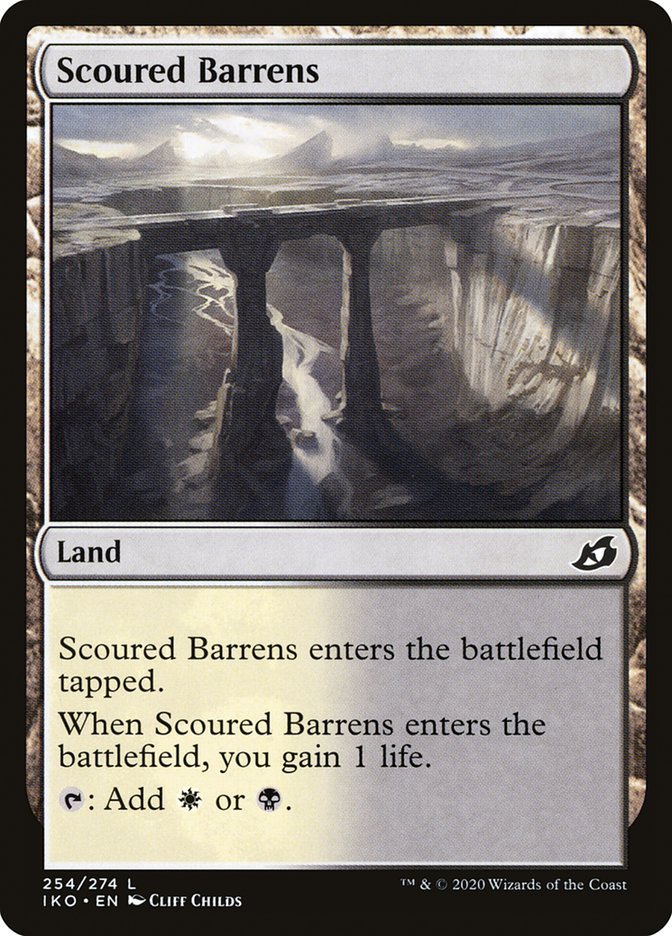 Scoured Barrens [Ikoria: Lair of Behemoths] | Arkham Games and Comics