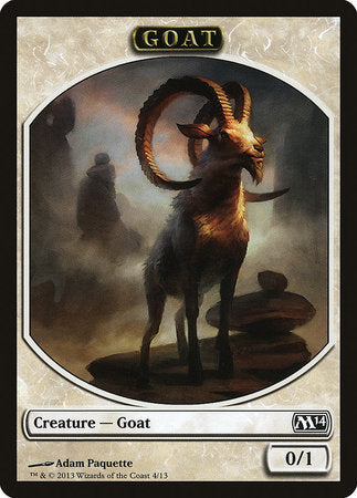 Goat Token [Magic 2014 Tokens] | Arkham Games and Comics