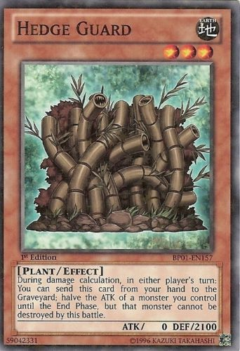 Hedge Guard [BP01-EN157] Starfoil Rare | Arkham Games and Comics