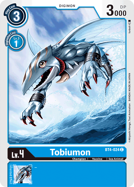 Tobiumon [BT4-024] [Great Legend] | Arkham Games and Comics