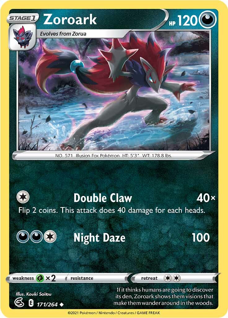 Zoroark (171/264) [Sword & Shield: Fusion Strike] | Arkham Games and Comics