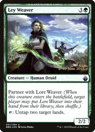 Ley Weaver [Battlebond Promos] | Arkham Games and Comics