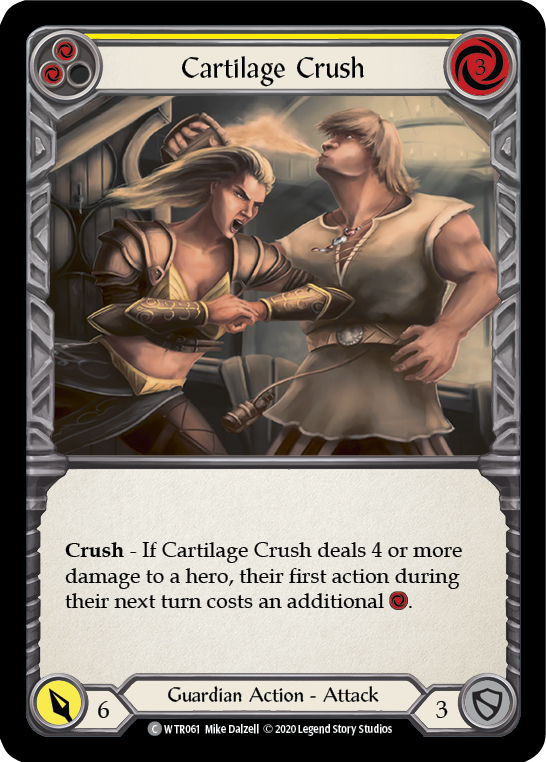 Cartilage Crush (Yellow) [U-WTR061] (Welcome to Rathe Unlimited)  Unlimited Normal | Arkham Games and Comics