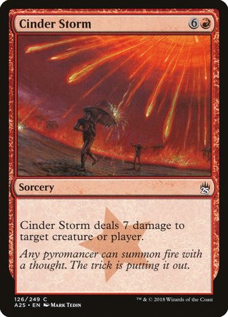 Cinder Storm [Masters 25] | Arkham Games and Comics