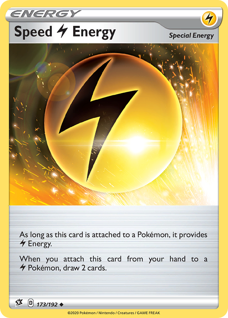 Speed Lightning Energy (173/192) [Sword & Shield: Rebel Clash] | Arkham Games and Comics