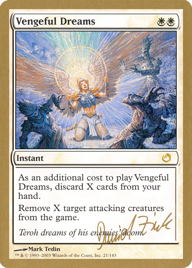 Vengeful Dreams (Daniel Zink) [World Championship Decks 2003] | Arkham Games and Comics