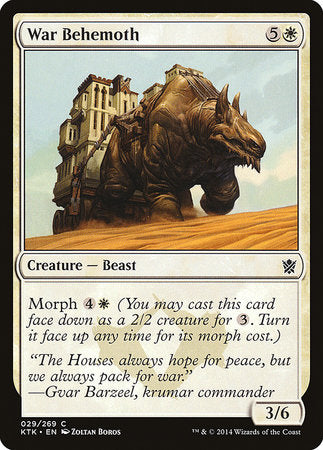 War Behemoth [Khans of Tarkir] | Arkham Games and Comics