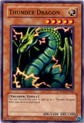 Thunder Dragon [RP01-EN040] Common | Arkham Games and Comics