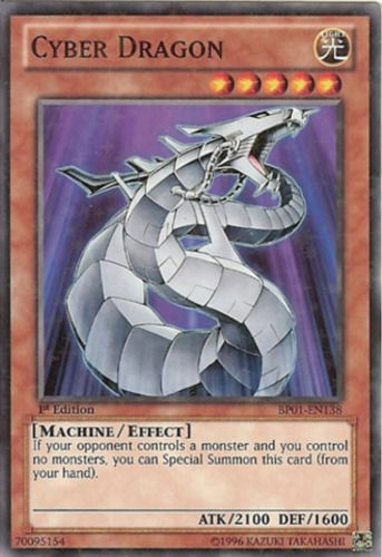 Cyber Dragon [BP01-EN138] Starfoil Rare | Arkham Games and Comics